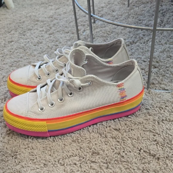 Colorful Canvas Sneakers - Picture 5 of 7